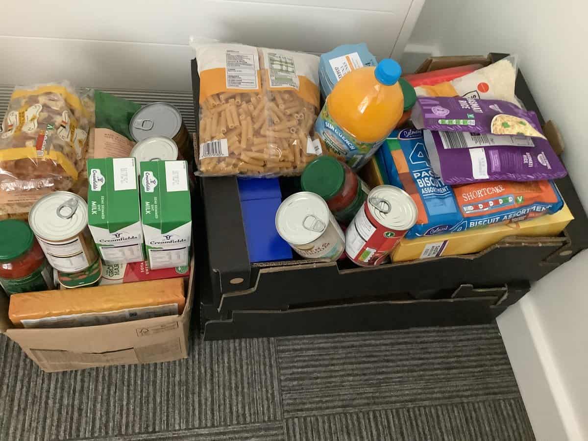 Foodbank donations